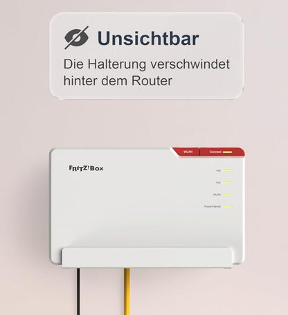 Fritzbox 5690 Pro Wandhalterung Edelstahl Made in Germany