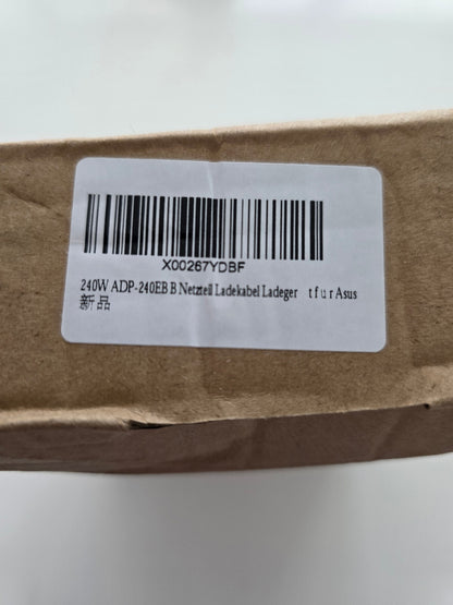 240W Ladegerät 6.0x3.7mm für Asus ROG Zephyrus Strix TUF