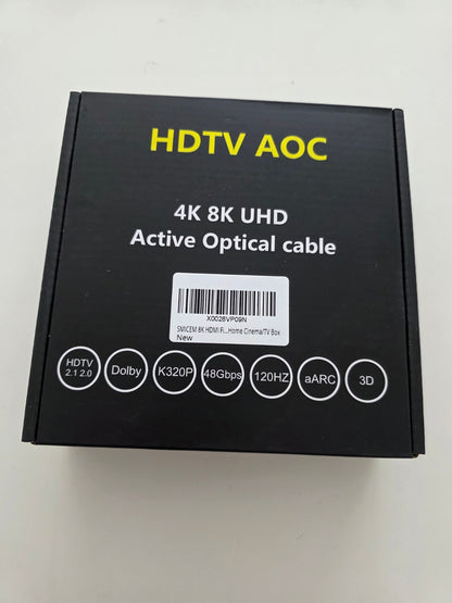8K HDMI 2.1 Glasfaserkabel 3M 48Gbps 4K@120Hz eARC HDR
