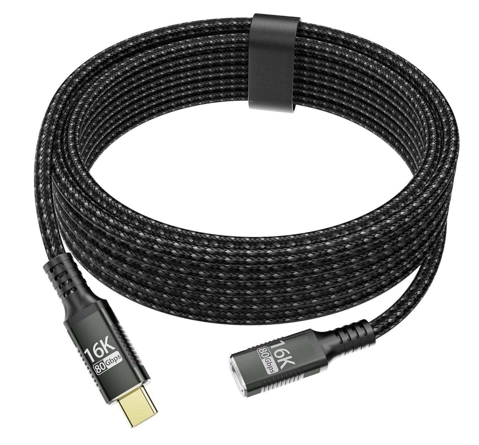 USB-C Verlängerungskabel 2M Thunderbolt 4 8K@60Hz 40Gbps 240W