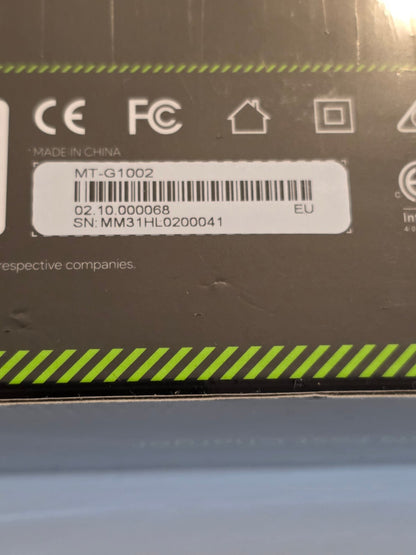 100W USB-C GaN Ladegerät 4-Port Schnellladegerät Schwarz