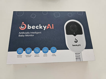 Babyphone Ai Smart APP Intelligente Schlafanalyse, Erstickungsalarm, WLAN 2K HD