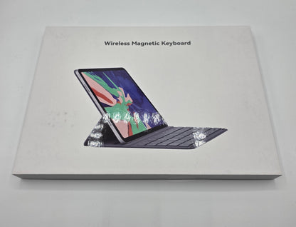 iPad 10/11 Gen 2025 Tastaturhülle QWERTZ Magnetisch Grau