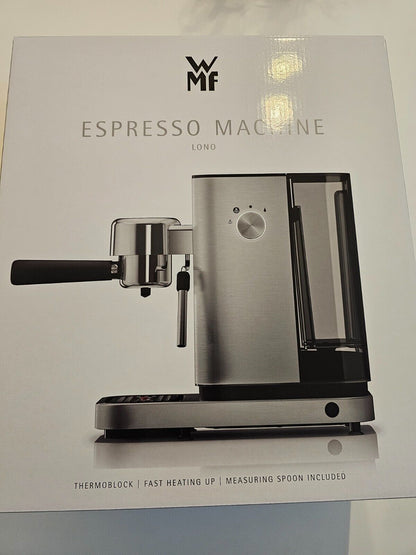 WMF Lono Espressomaschine Siebträger 1350 Watt, Siebträgermaschine, 2 Einsätze,