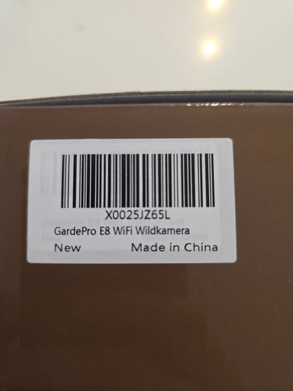 E8 Wildkamera WLAN mit 32 GB SD-Karte, 64MP H.264 1296P Video, 27m Infrarot Nach