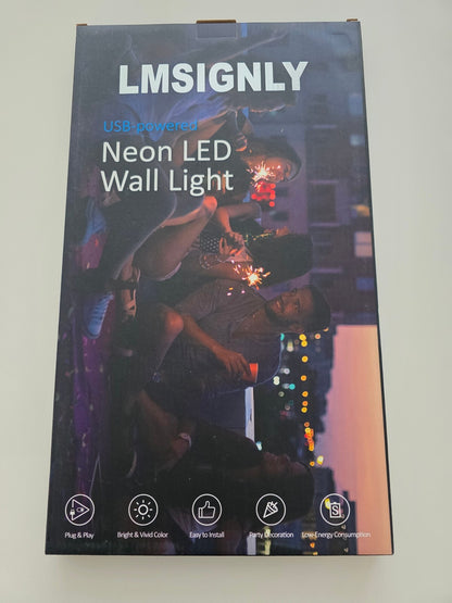 Alien Neon Zeichen Grün LED Dimmbare Musik Studio Deko 43x33cm