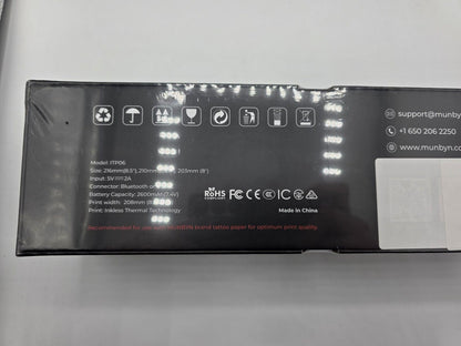 Tattoo Drucker 300 DPI Bluetooth Stencil Thermodrucker