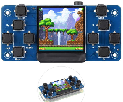 1.3inch LCD Game Console, Compatible with Raspberry Pi 5/4/Zero/Zero 2W/RP2040-P