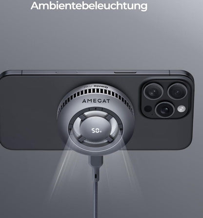 Qi2 15W Wireless Charger MagSafe für iPhone 16/15/14 mit Kühler