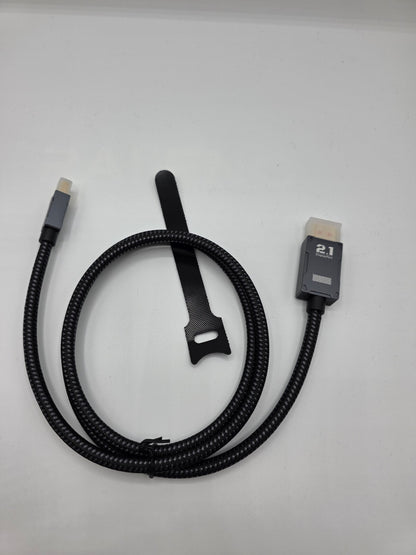 16K Mini DisplayPort zu DisplayPort 2.1 Kabel 1m 80Gbps 4K@240Hz