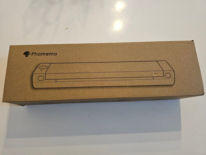 Phomemo M08F Mobiler Drucker A4 für Unterwegs Thermodrucker - Tragbarer Bluetoot