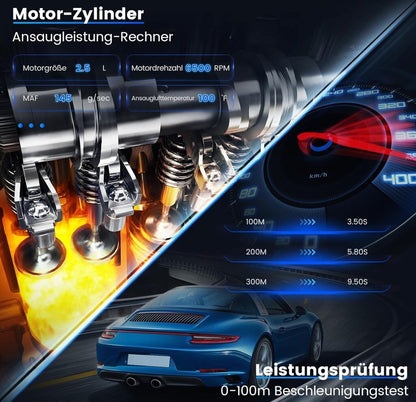 OBD2 Bluetooth Adapter, MUCAR DriverScan OBD2 Diagnosegerät Bluetooth Mit Vollsy