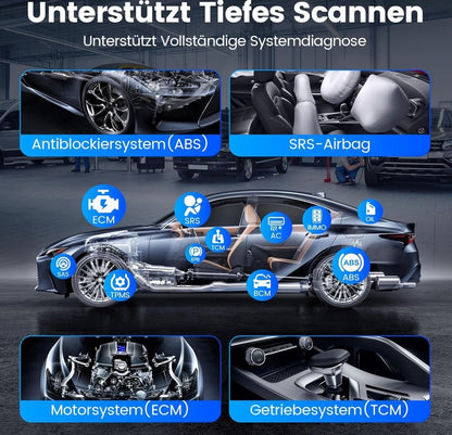 OBD2 Bluetooth Adapter, MUCAR DriverScan OBD2 Diagnosegerät Bluetooth Mit Vollsy