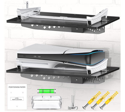 Wandhalterung PS5 Horizontal, PS5 Wandhalterung Horizontal für Playstation 5 Sli