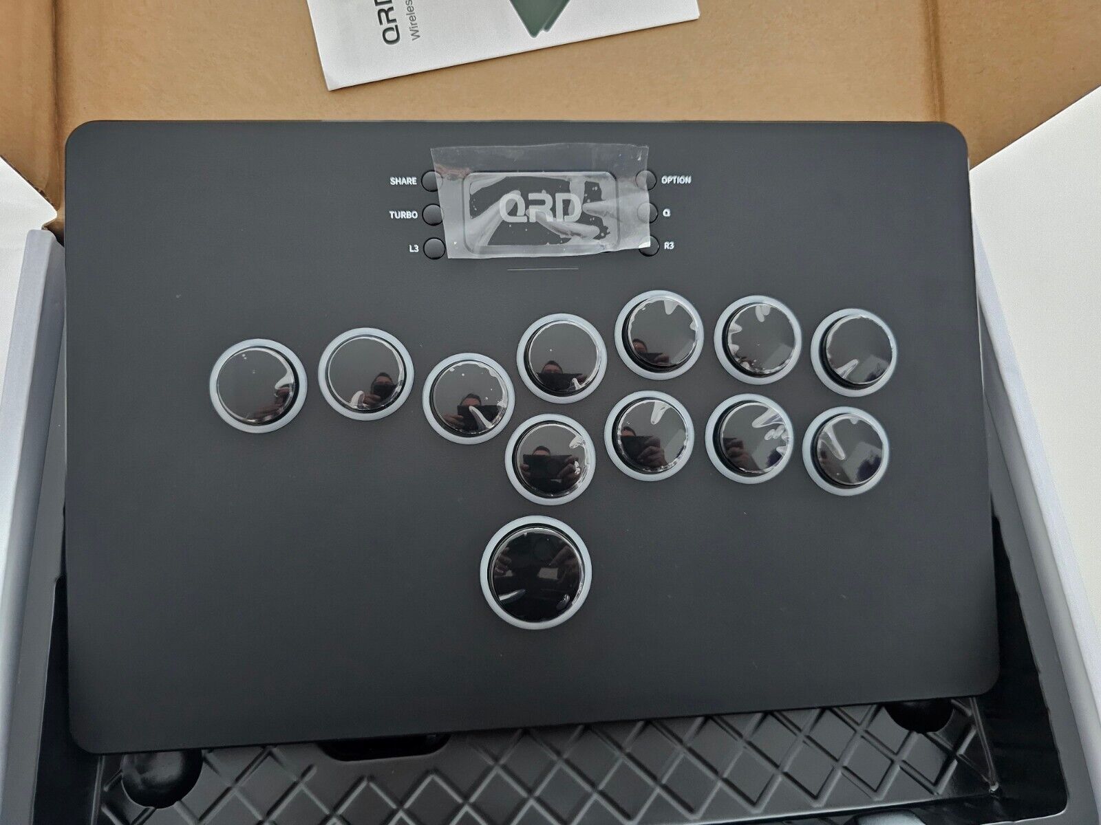 QRD S3 Kabellos Arcade Stick für Nintendo Switch PS4 PS3 Xbox 360 PC Mac Android