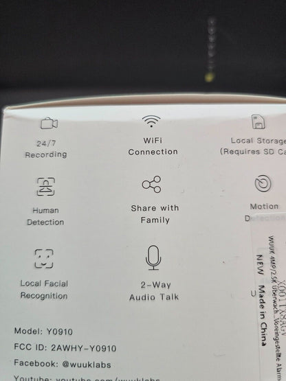 4MP/2.5K Überwachungskamera Aussen/Innen, WLAN Kamera Überwachung, Lokale AI-Ges