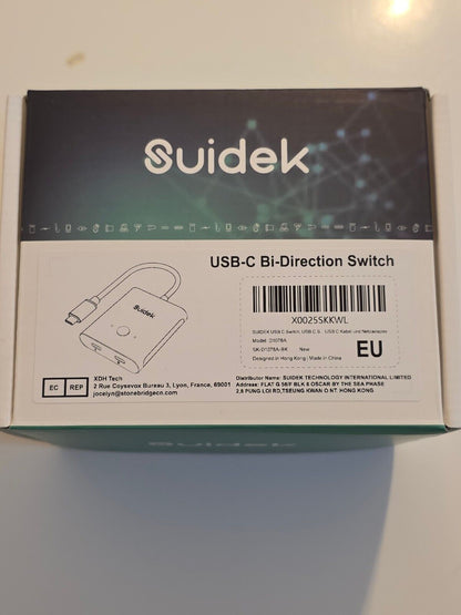 USB C Switch 8K@60Hz 100W PD Bidirektional