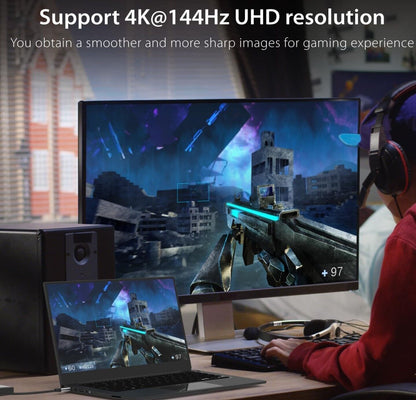 8K USB Typ C zu Dual HDMI Display Adapter - Einzel 8K60/4K144 oder Dual 4K60 - U