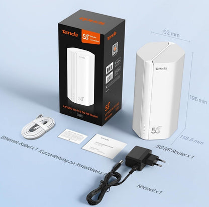 5G NR Router – Schnelles Internet für Zuhause Wi-Fi 6 AX1500