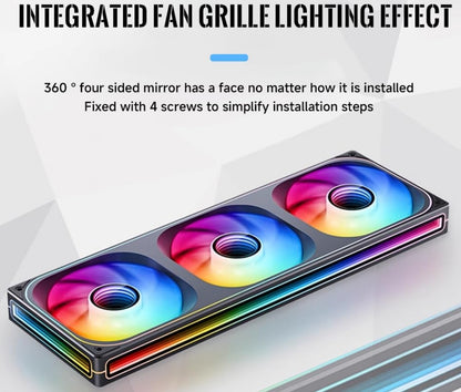 ZB360 360mm Lüftereinheit – Starke Kühlung, brillante Beleuchtung!