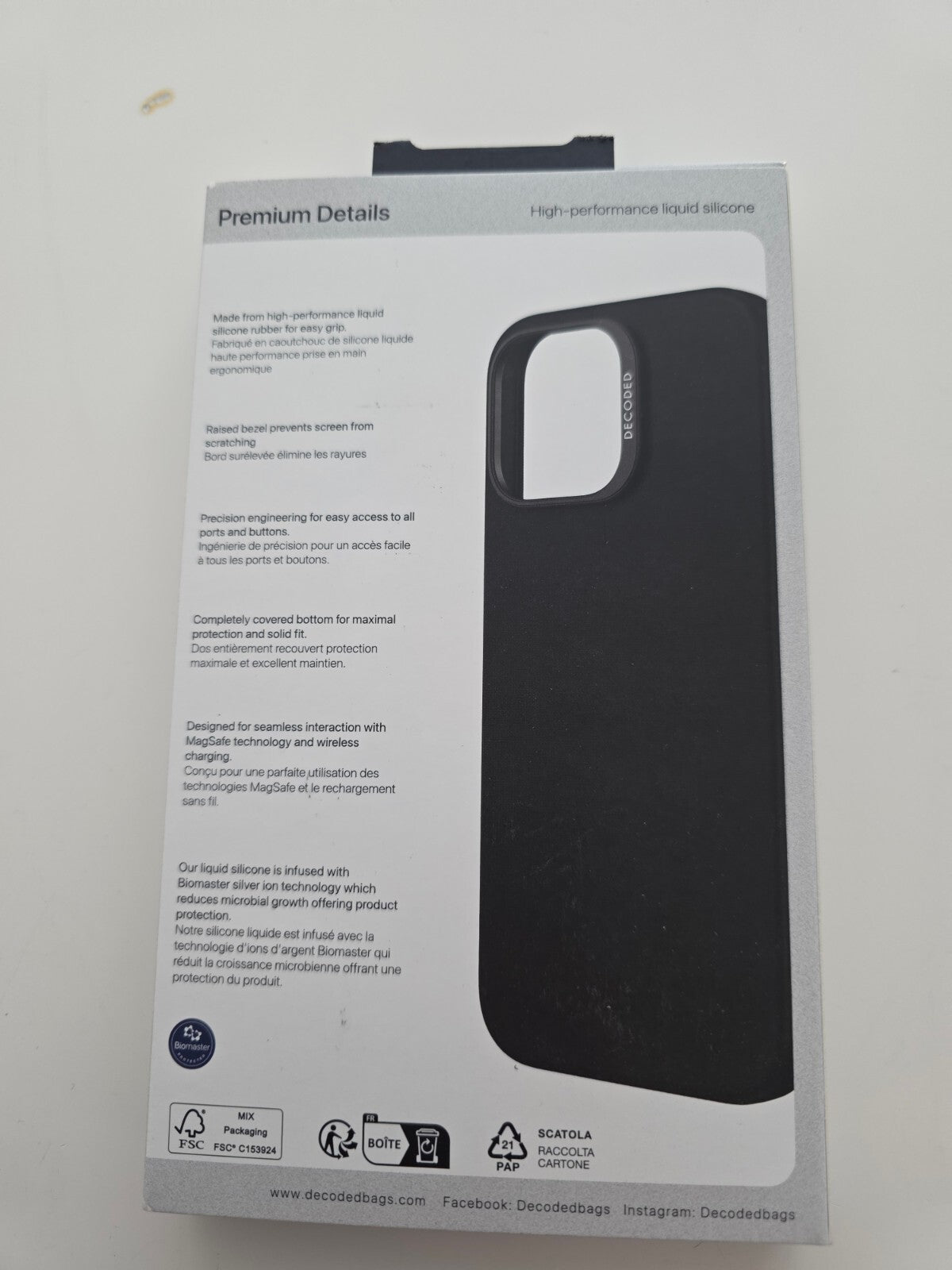 Silikon Hülle iPhone 16 Pro Max MagSafe Antimikrobiell