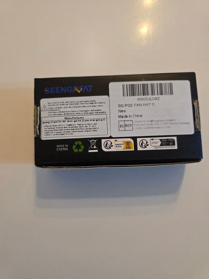 PoE HAT für Raspberry Pi 4B/3B+ mit Lüfter, OLED, 802.3af/at