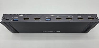 8K Dual HDMI KVM-Switch 8K@60Hz 4K@120/144Hz 1080P@165Hz 2 PC 2 Monitore USB 3.0