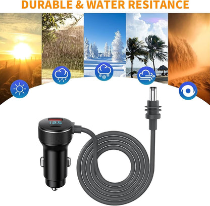 Starlink Mini 12V Zigarettenanzünder Kabel – 100W, 3m, IP68