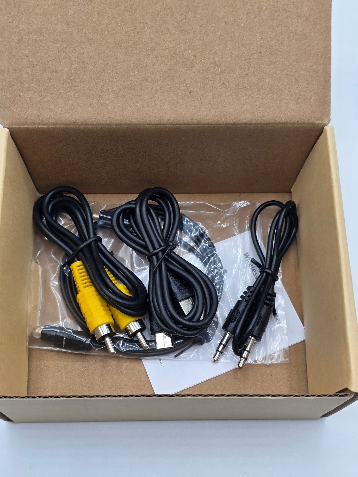 C41 Bluetooth 5.0 Audio Sender Empfänger Optisch Koaxial AUX Cinch Schwarz