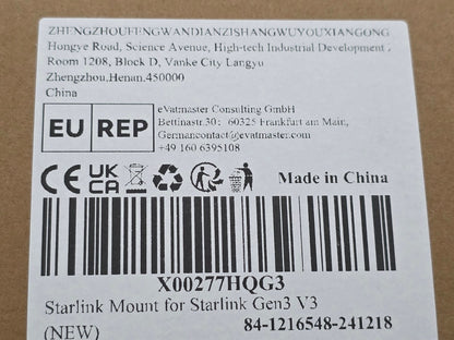 Starlink Gen 3 Wandhalterung 360° Verstellbar Dachmontage Kit