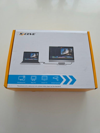 KVM Switch 3 PC 3 Monitore 4K@60Hz DP HDMI USB 3.0