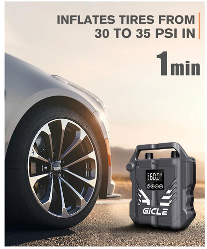 Elektrische SUP Pumpe 60PSI Dual Stage Auto-Off 12V für Paddleboard