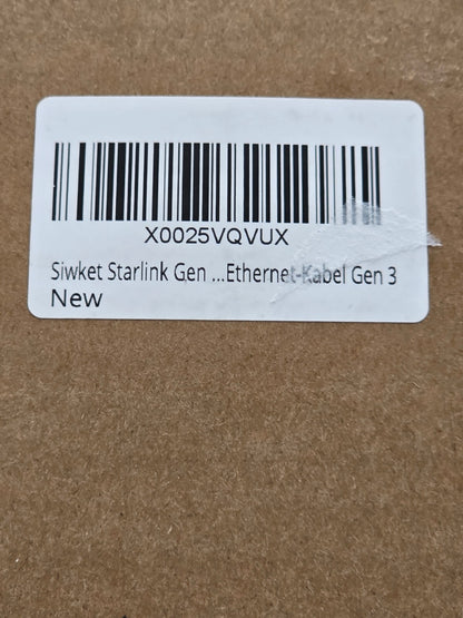 Starlink Gen 3 Kabel 50m Wasserdicht V3 Ethernet Verlängerung