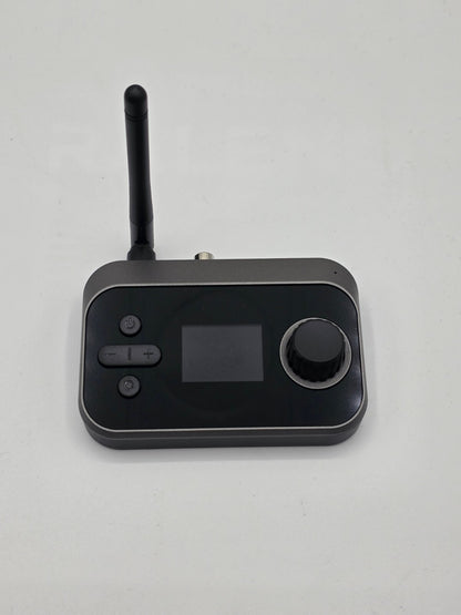 C41 Bluetooth 5.0 Audio Sender Empfänger Optisch Koaxial AUX Cinch Schwarz