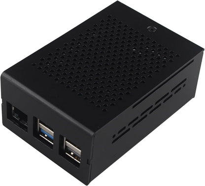 ZC502 Aluminium Gehäuse für Raspberry Pi 5 kompatibel mit PCIe NVMe WiFi7