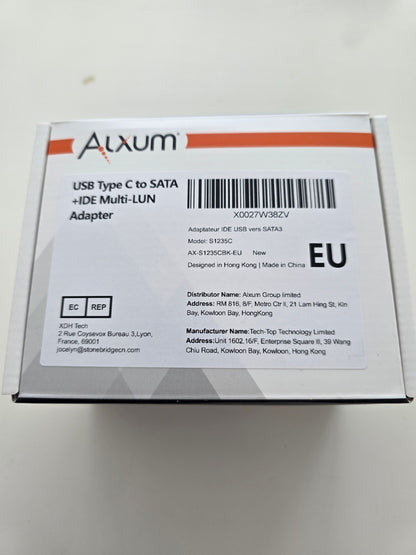 IIDE/SATA Adapter USB-C 5Gbps mit Offline-Klon, für 2.5"/3.5" HDD/SSD