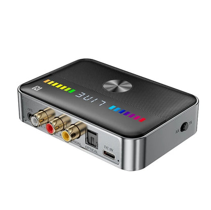 M13 2-in-1 BT5.3 Sender & Empfänger – Vielseitiger Audio Adapter mit LED-Anzeige