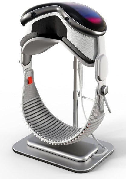Ständer aus Aluminiumlegierung für Apple Vision Pro, Akku und Kabel, Leichter AB