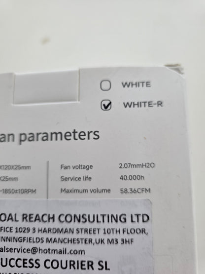 ZB360 360mm Lüftereinheit – Starke Kühlung, brillante Beleuchtung!
