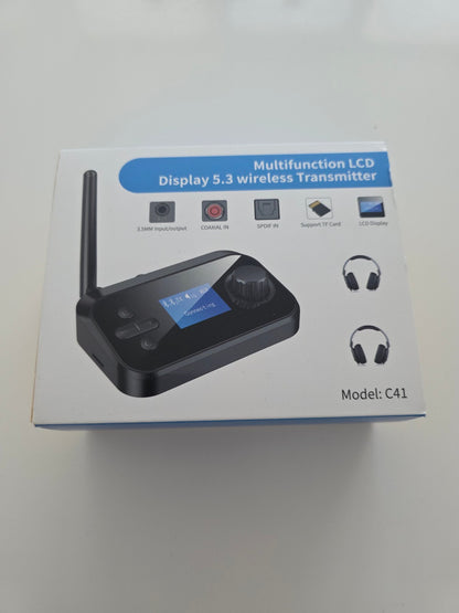 3-in-1 Bluetooth 5.3 Adapter Sender Empfänger AUX/RCA/TF