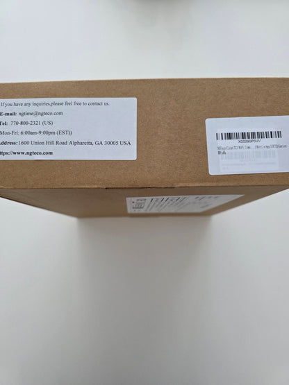 TC1 Cloud Stempeluhr WiFi Zeiterfassung + App, 5 RFID Karten