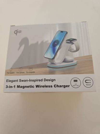 3in1 Mag-Safe Ladestation für iPhone 16 & Apple Watch