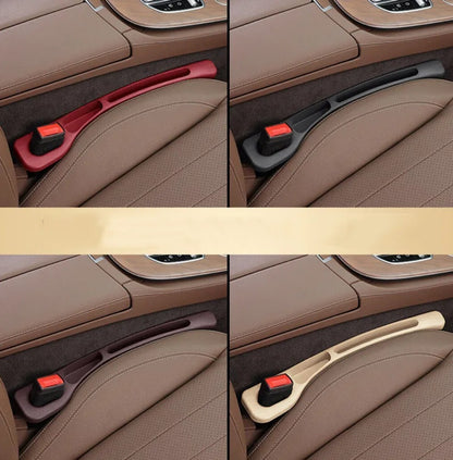 Multifunktionaler Autositz Lückenfüller mit Aufbewahrung Universal - Beige