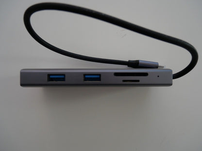 9-in-1 USB-C Hub 100W PD, 10Gbps USB 3.2, SD/TF 5Gbps, 2x USB-A, MacBook Adapter