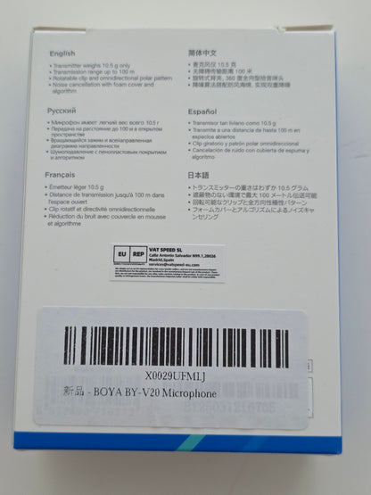 Kabelloses USB-C Mikrofon 8K 48kHz für iPhone Android Videoaufnahmen