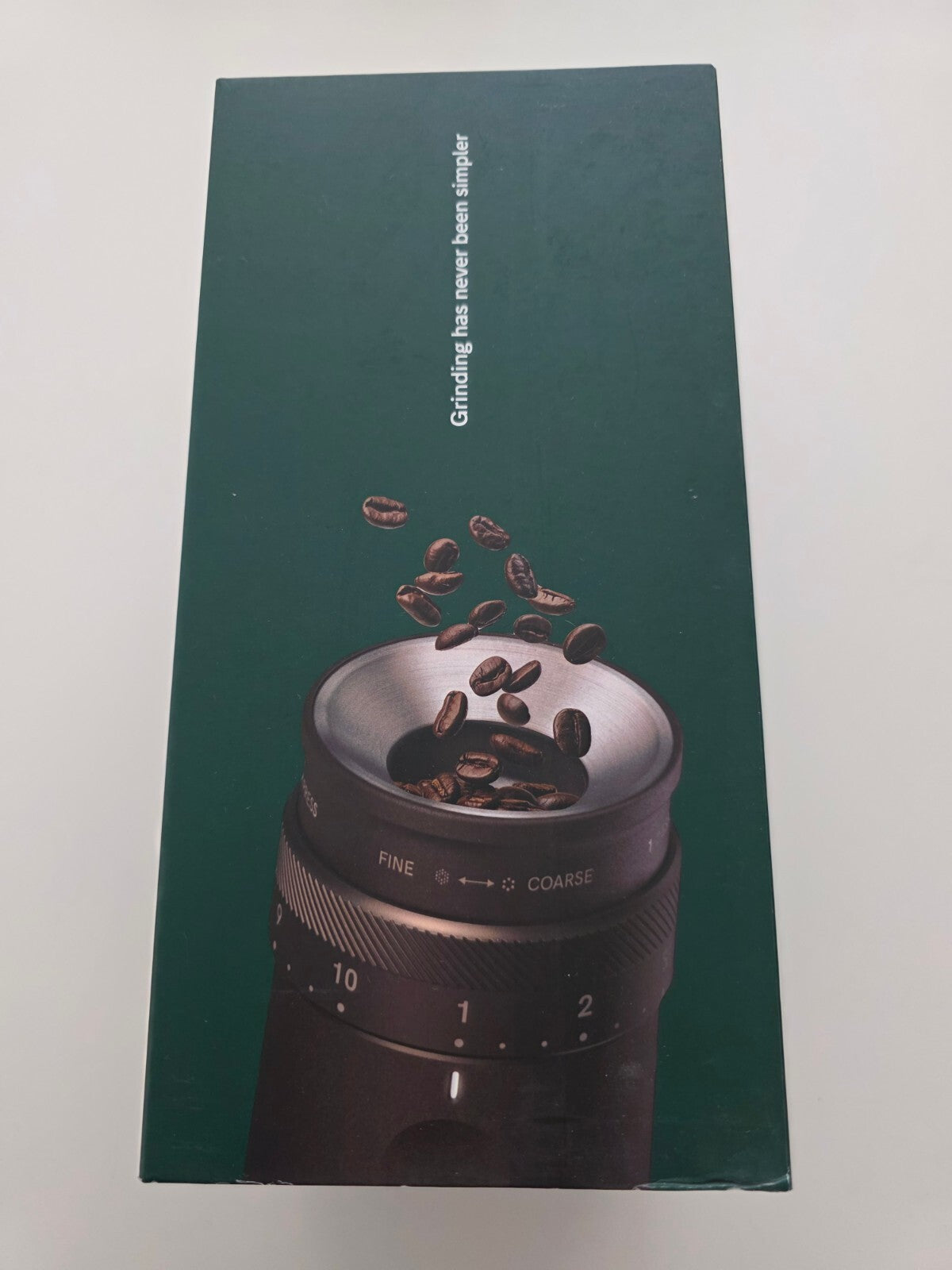 Tragbare Elektrische Kaffeemühle Kegelmahlwerk Tundra Brown