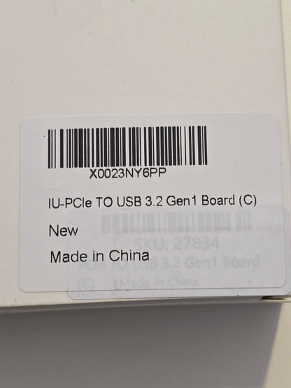 PCIe zu 4-Ch USB3.2 Gen1 Board – Erweitern Sie Ihren Raspberry Pi 5!