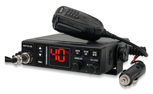 CB Funkgerät AM/FM VOX NB/ANL Rauschfilter Schwarz