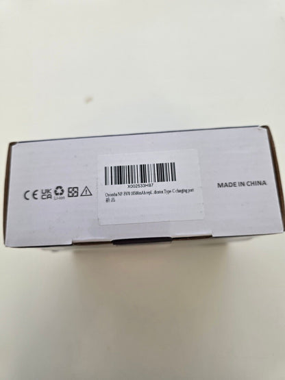 7800mAh Akku für Sony Kameras mit LED & Typ-C