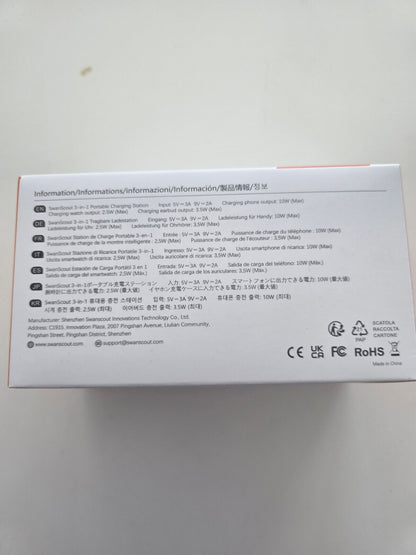 3in1 Wireless Charger für Samsung S25/Watch/Buds
